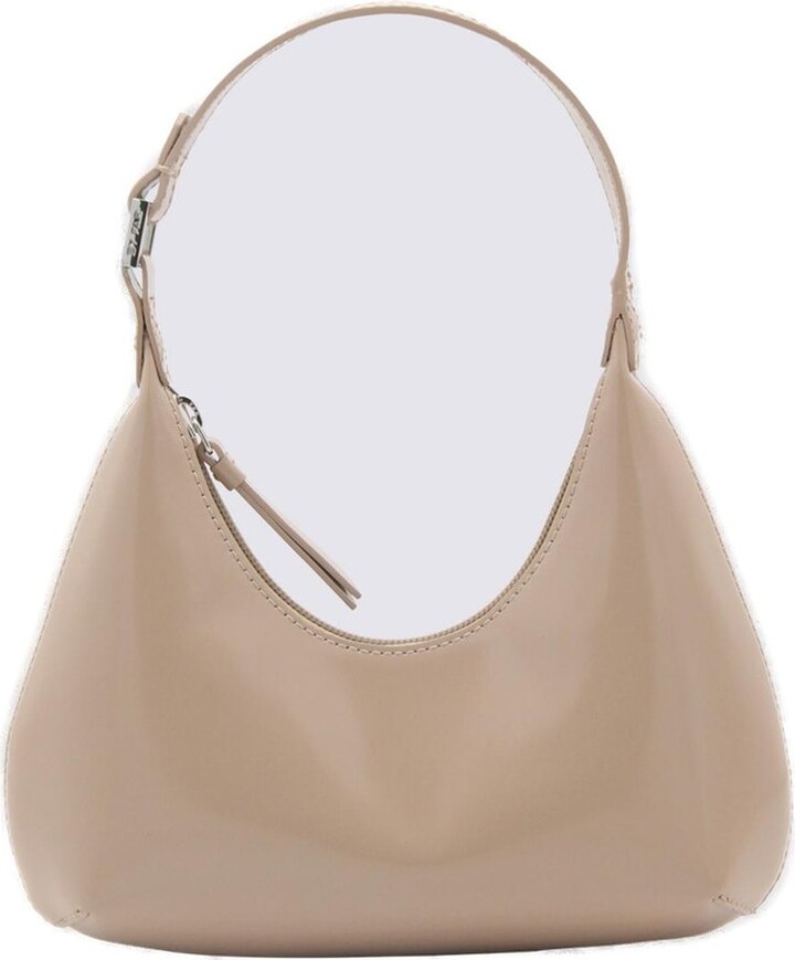 BY FAR Baby Amber Zip-Up Shoulder Bag - ShopStyle