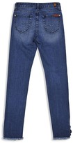 Thumbnail for your product : 7 For All Mankind Girls' Laced Skinny Jeans - Little Kid