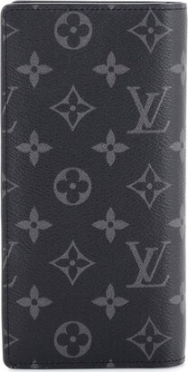 Louis Vuitton Brazza Wallet Monogram Eclipse Canvas - ShopStyle