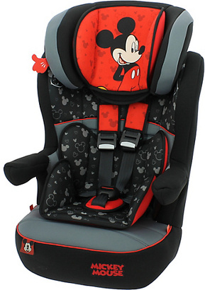 Disney Mickey Mouse Group 1-2-3 Imax High Back Booster Seat