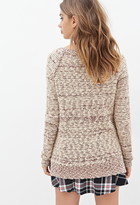 Thumbnail for your product : Forever 21 Marled Crew Neck Sweater