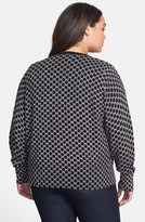 Thumbnail for your product : Foxcroft Graphic Print Cardigan (Plus Size)