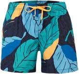 Thumbnail for your product : Bjorn Borg Men's Leaf Print Swim shorts