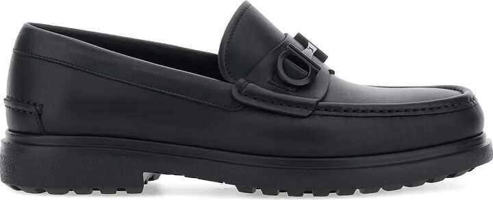 Ferragamo Tobia leather loafers