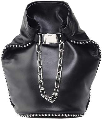 Alexander Wang Attica Soft Dry Ball Stud-embellished Leather Shoulder Bag