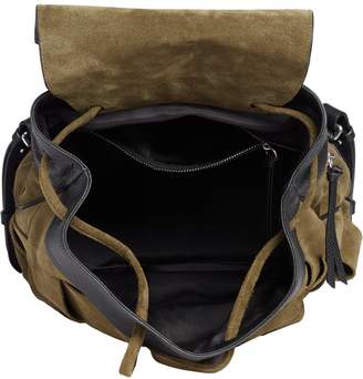 Rag & Bone Pilot Suede & Leather Backpack