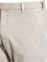 Thumbnail for your product : Boglioli 19cm Stretch Cotton Gabardine Trousers