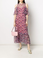 Thumbnail for your product : Twin-Set Floral Print Chiffon Maxi Dress