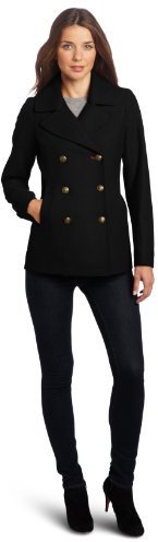 Tommy Hilfiger Women's Classic Double Breasted Wool Peacoat - ShopStyle