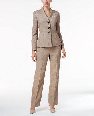 Le Suit Three-Button Pantsuit
