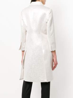 Mantu fitted trench coat
