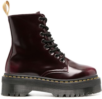 doc martin boots red