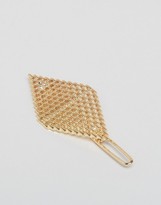 Thumbnail for your product : ASOS Pack of Two Diamond Chain Hair Clips
