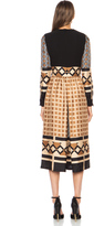 Thumbnail for your product : Valentino Optical Print Silk Jumpsuit