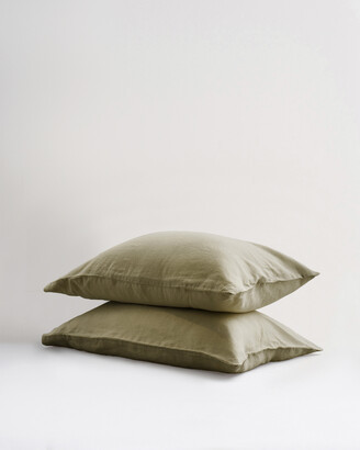 Quince European Linen Pillowcase Set