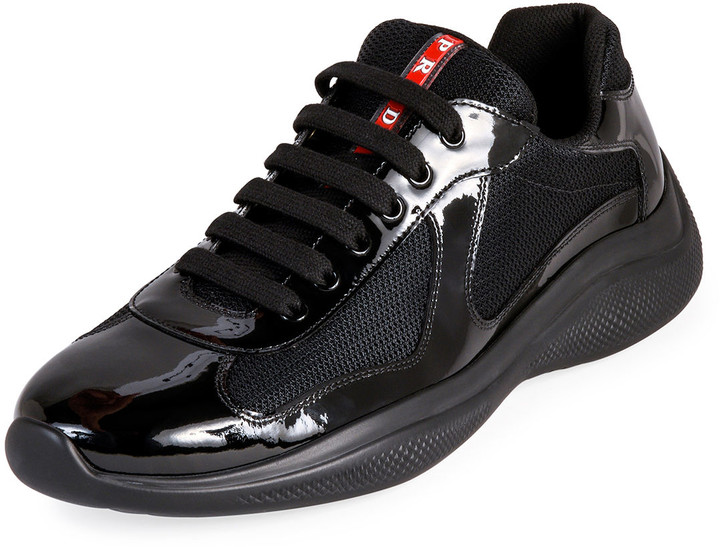 men's prada americas cup sneakers