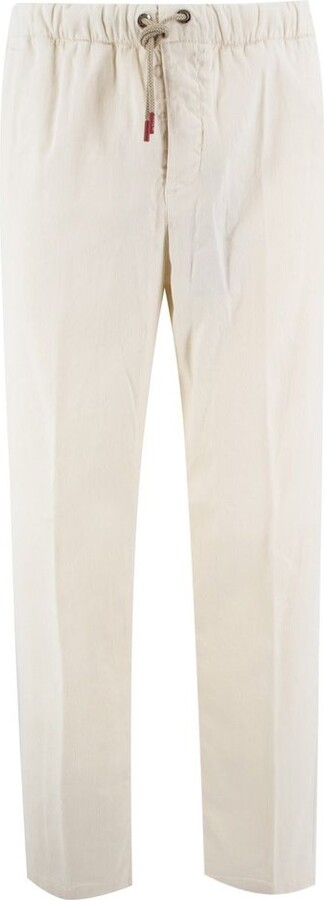Kiton Drawstring Tailored Pants