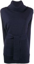 Thumbnail for your product : Societe Anonyme Belted Knitted Vest