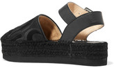 Thumbnail for your product : Paloma Barceló Dali Embroidered Suede Espadrilles