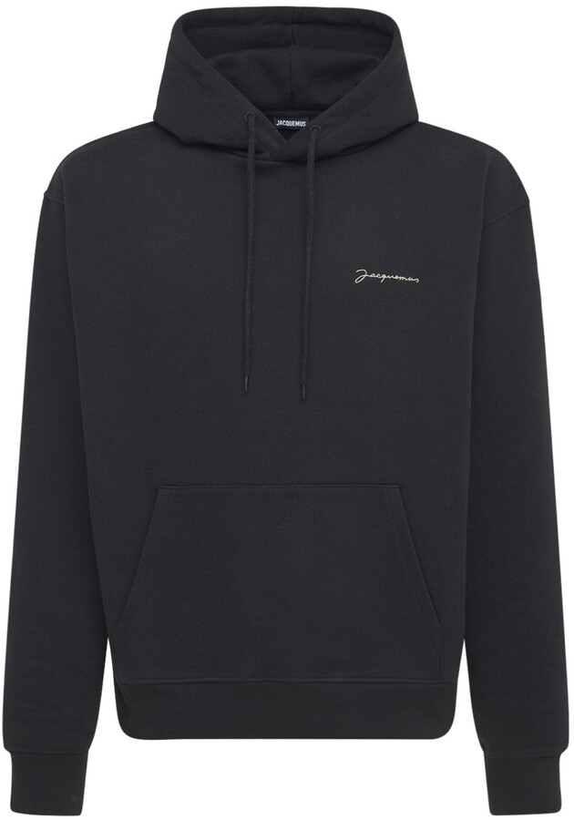Jacquemus Le sweatshirt brode hoodie - ShopStyle