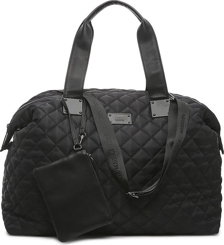 COBIE Bag Black  Women's Puffed and Padded Tote – Steve Madden