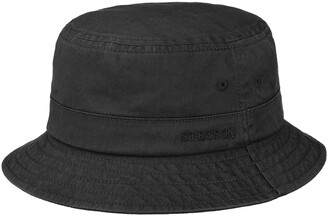 Stetson Organic Cotton Hat with UV Protection Women/Men - Cloth Fishing  Spring-Summer - XL (60-61 cm) Navy - ShopStyle