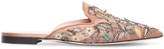 Thumbnail for your product : Alberta Ferretti 10mm Mia Crystal Embellished Satin Mules