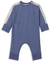 Thumbnail for your product : Burberry Baby Boy's Colby Four-Piece Coverall, Hat, Bib & Pouch Set