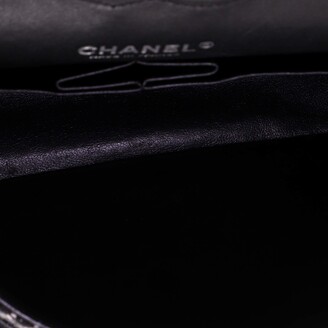 Chanel Calfskin Medium Boy Logo Top Handle Flap Black