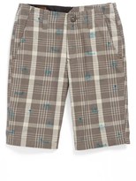 Thumbnail for your product : Volcom 'Faceted' Plaid Shorts (Little Boys & Big Boys)
