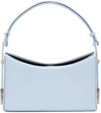 powder blue handbag