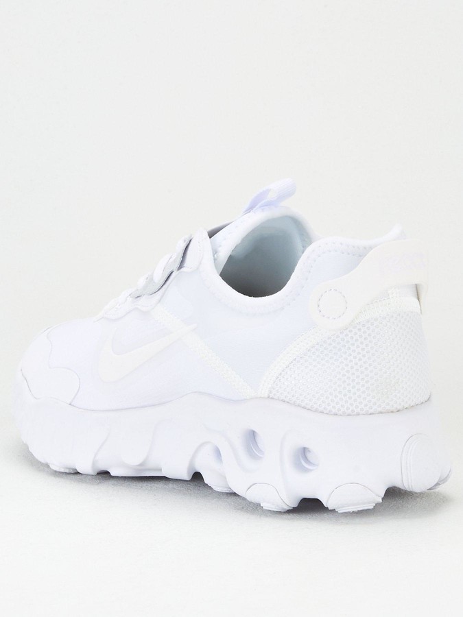nike white react art3mis trainers