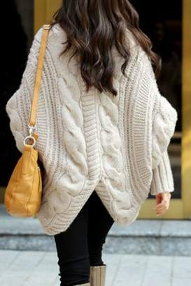 PinkUSA Charcoal Sweater Cardigan