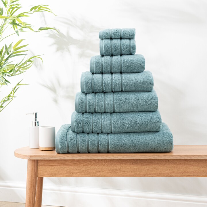 Dunelm Ultimate Towel Teal Light Green ShopStyle