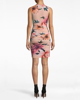 Thumbnail for your product : Nicole Miller Dahlia Bloom Jersey V-neck Dress