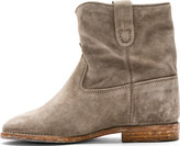 Thumbnail for your product : Isabel Marant Grey Suede Crisi Boots