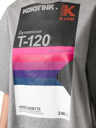 Kolor cassette graphic print T-shirt