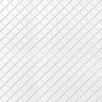 FromPlainToBeautifulInHours Argyle MirroFlex 4ft. x 8ft. Glue Up PVC 3D Wall Panels 160 sq.ft.