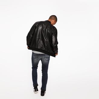 Sears Men's Luxe Lamb Leather Bomber