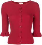 Red Valentino short-sleeve ribbed cardigan