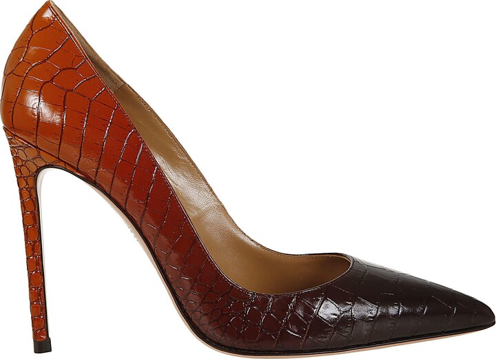 Aquazzura Purist Pump 85 AQUAZZURA Purist Black Suede Pumps 85