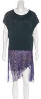 Thumbnail for your product : Dries Van Noten Silk-Blend Knee-Length Dress
