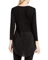 Thumbnail for your product : Vince Camuto Mixed-material Top