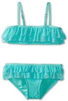 Thumbnail for your product : Juicy Couture Little Prima Donna Ruffle Bandeau w/ Ruffle Bottom (Toddler/Little Kids/Big Kids)
