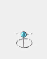 Thumbnail for your product : Wanderlust + Co Sigma XL Silver & Turquoise Ring