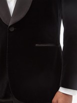 Thumbnail for your product : Brioni Bp Signature Cotton-velvet Tuxedo Jacket - Black