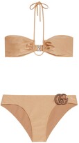 Gucci Gg Sparkling Jersey Bikini Nude - ShopStyle Two Piece Swimsuits