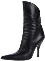 Thumbnail for your product : Sergio Rossi Leather Ankle Boots
