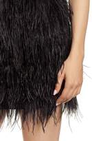 Thumbnail for your product : Chelsea28 Feather Miniskirt