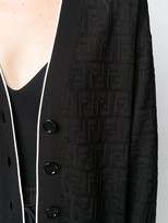 Thumbnail for your product : Fendi FF embroidered cardigan